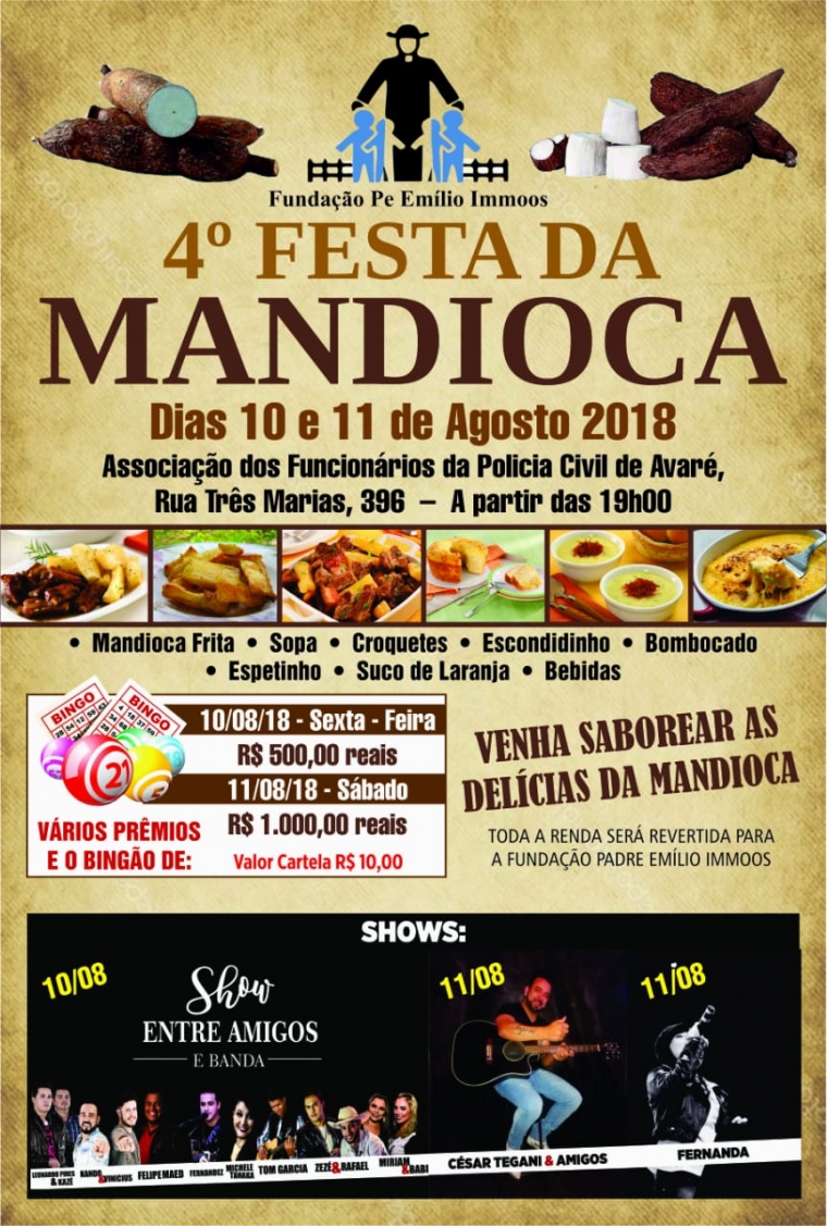 4º Festa da Mandioca