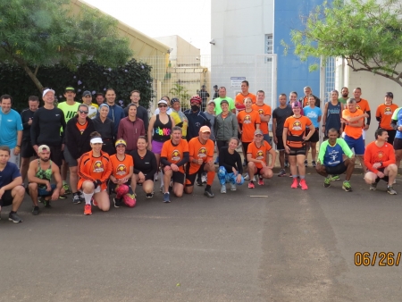 Treino de reconhecimento do percurso - Corrida e Caminha 2022