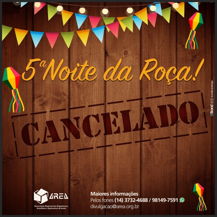 CANCELADA - 5º Noite da Roça