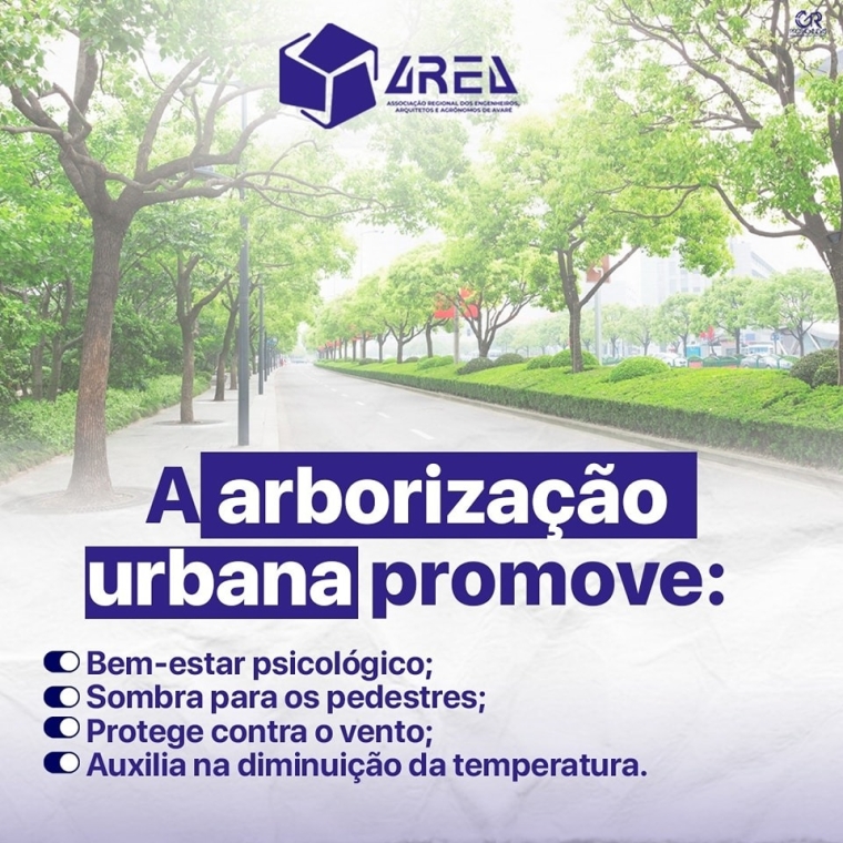 A arborização urbana promove