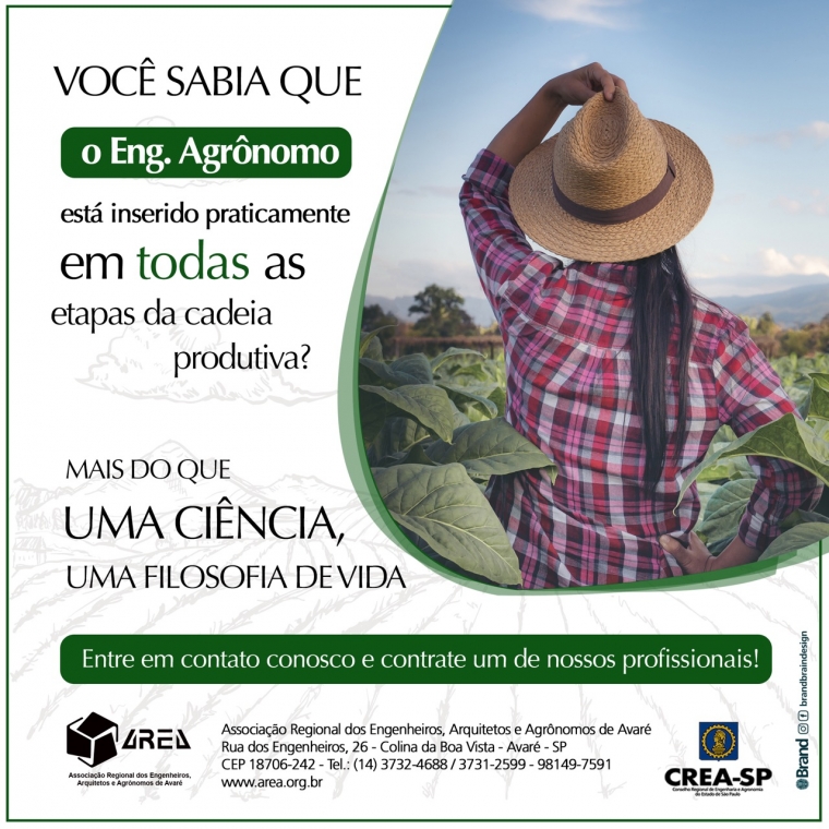 Eng. Agrônomo - Mais do que uma ciência, uma filosofia de vida