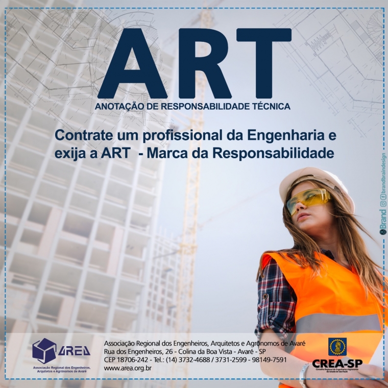 ART - Anotação de Responsabilidade Técnica