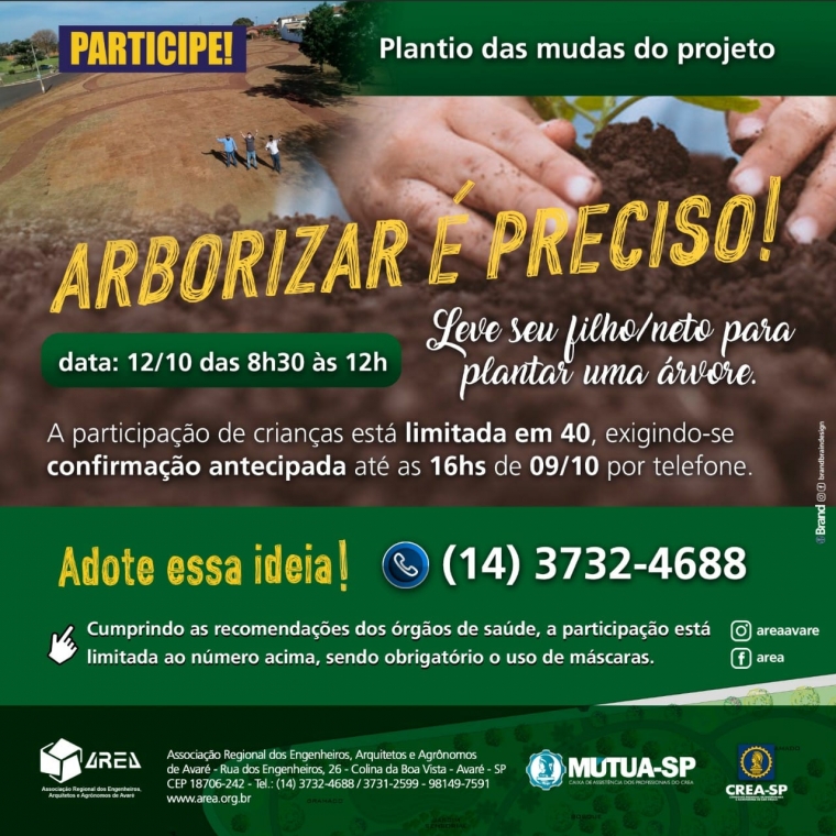 Arborizar é preciso!