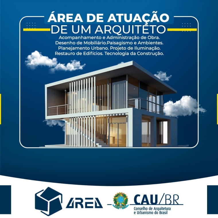 Area de atuação de um Arquiteto