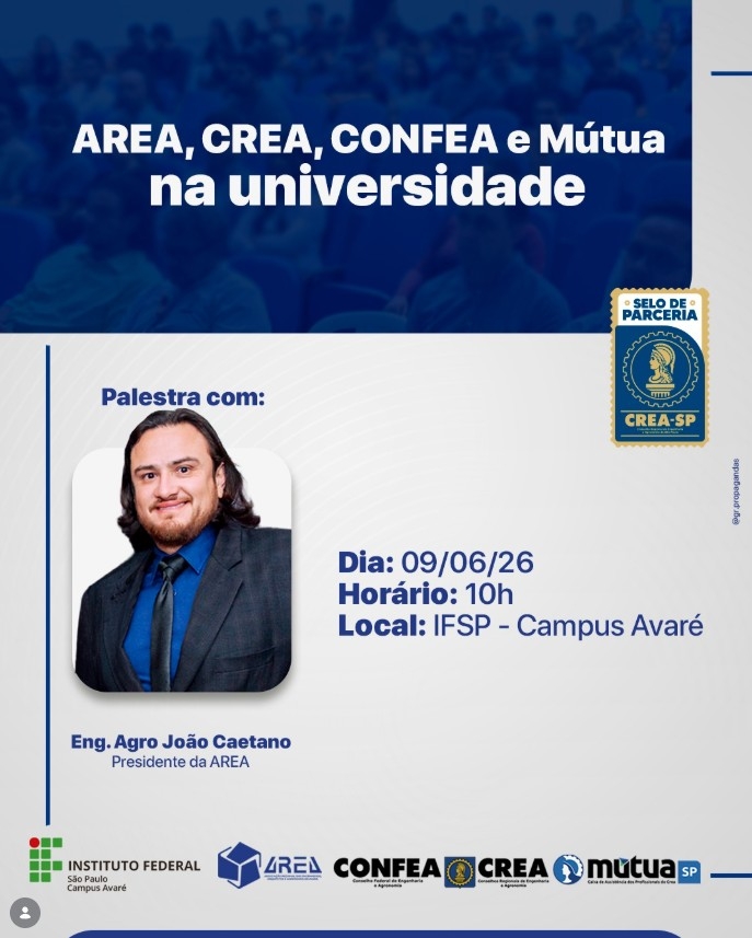 AREA, CREA, CONFEA e Mútua na universidade
