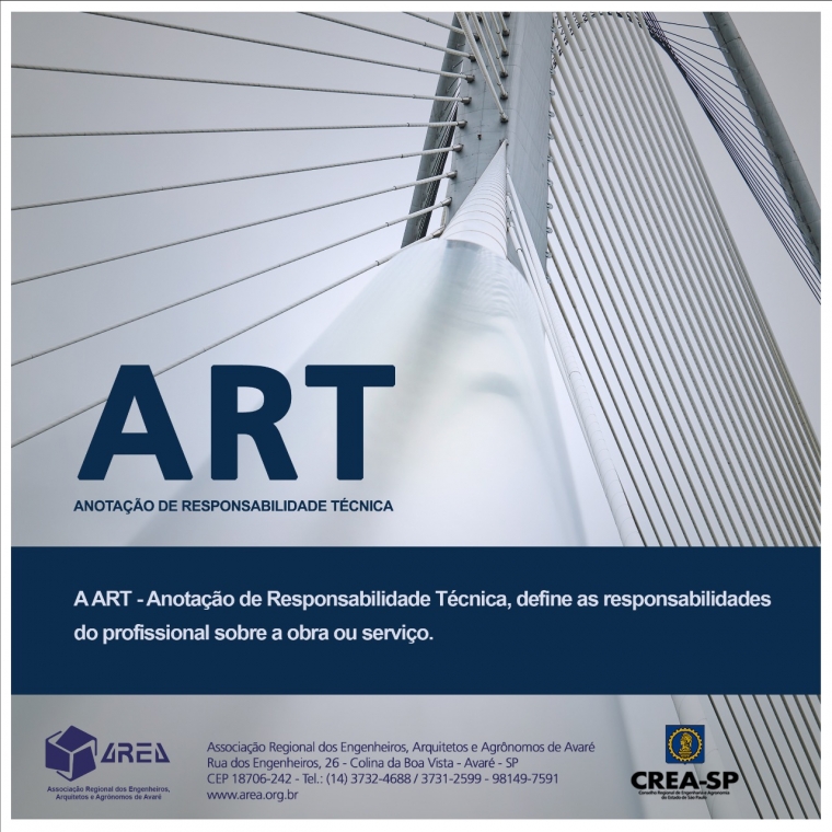 ART - Anotação de Responsabilidade Técnica