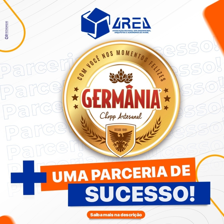 PARCERIA COM A CHOPP GERMANIA EM AVARÉ