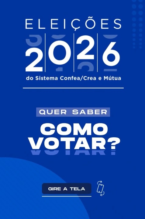Sua participação fortalece o Sistema Confea/Crea!