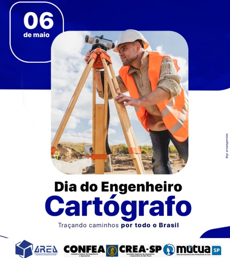 Dia do engenheiro Cartógrado