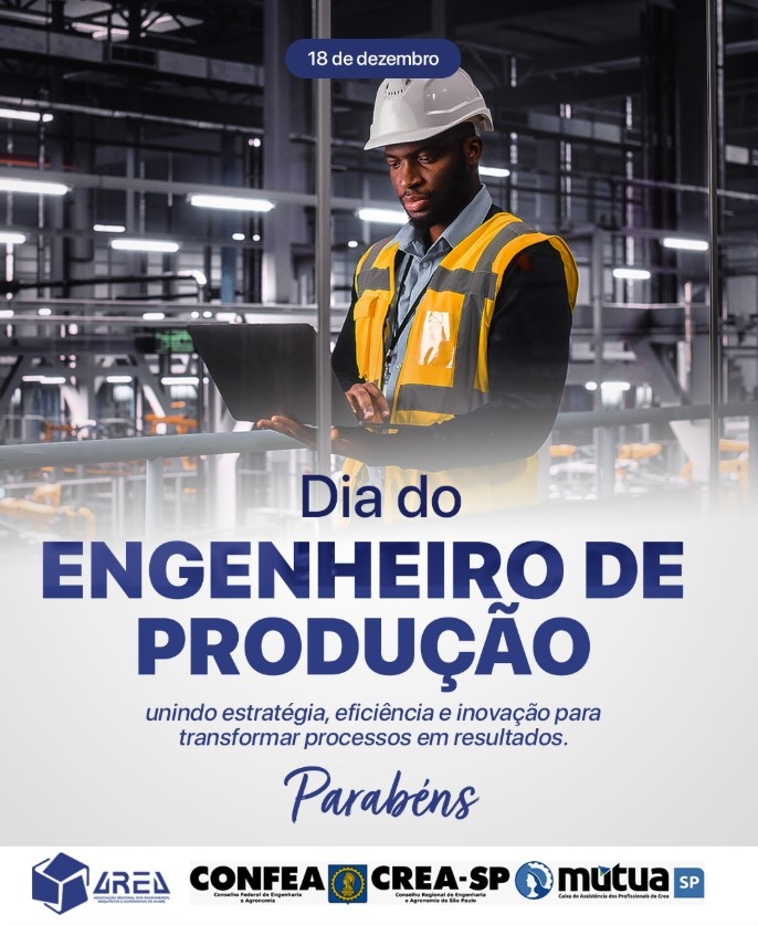 Feliz Dia do Engenheiro de Produção