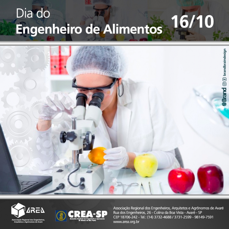 Dia do Engenheiro de Alimentos