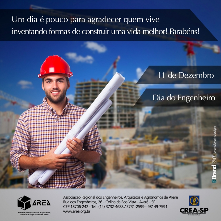 Dia do Engenheiro.