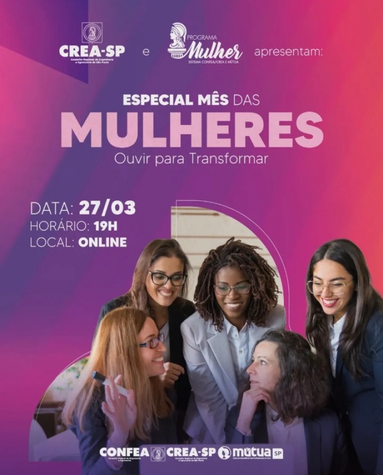 Especial mês das Mulheres