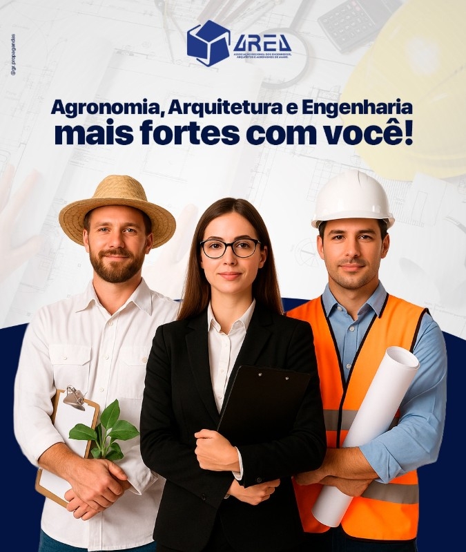 A AREA está de portas abertas para você, profissional!