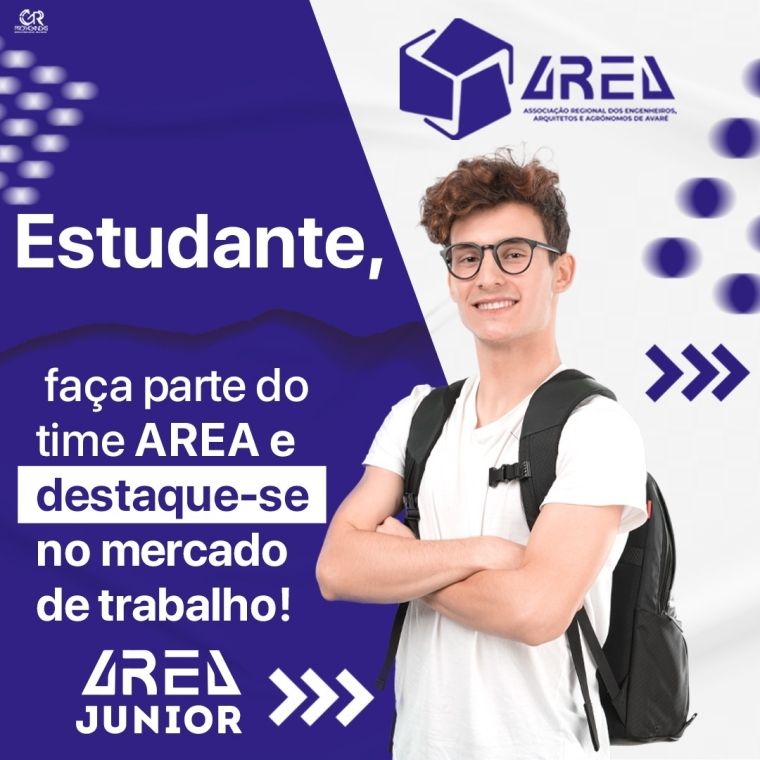 ESTUDANTE, faça parte do time AREA