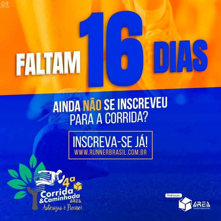 Faltam 16 dias