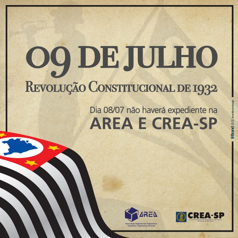 09 de julho - Revolução Constitucional 1932