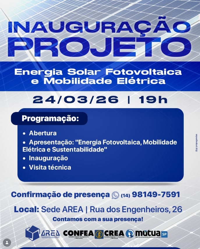 Inauguração projeto