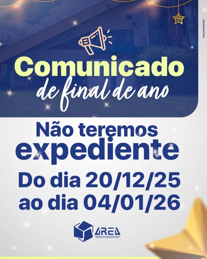  recesso de 20/12/2025 a 04/01/2026
