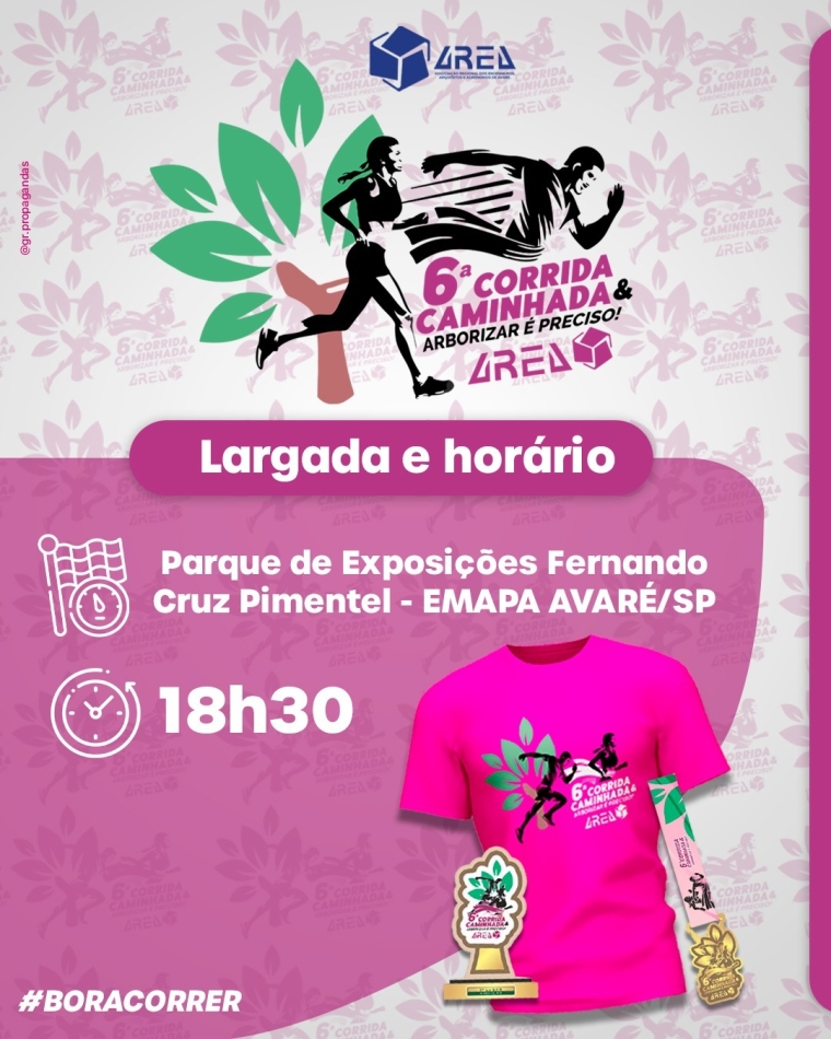 Largada e Horario
