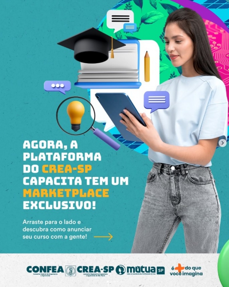 Novidade no Crea-SP Capacita!