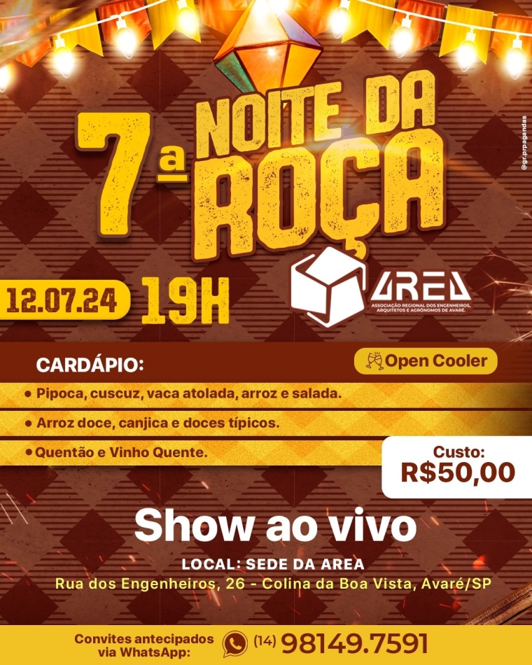 7º Noite da Roça