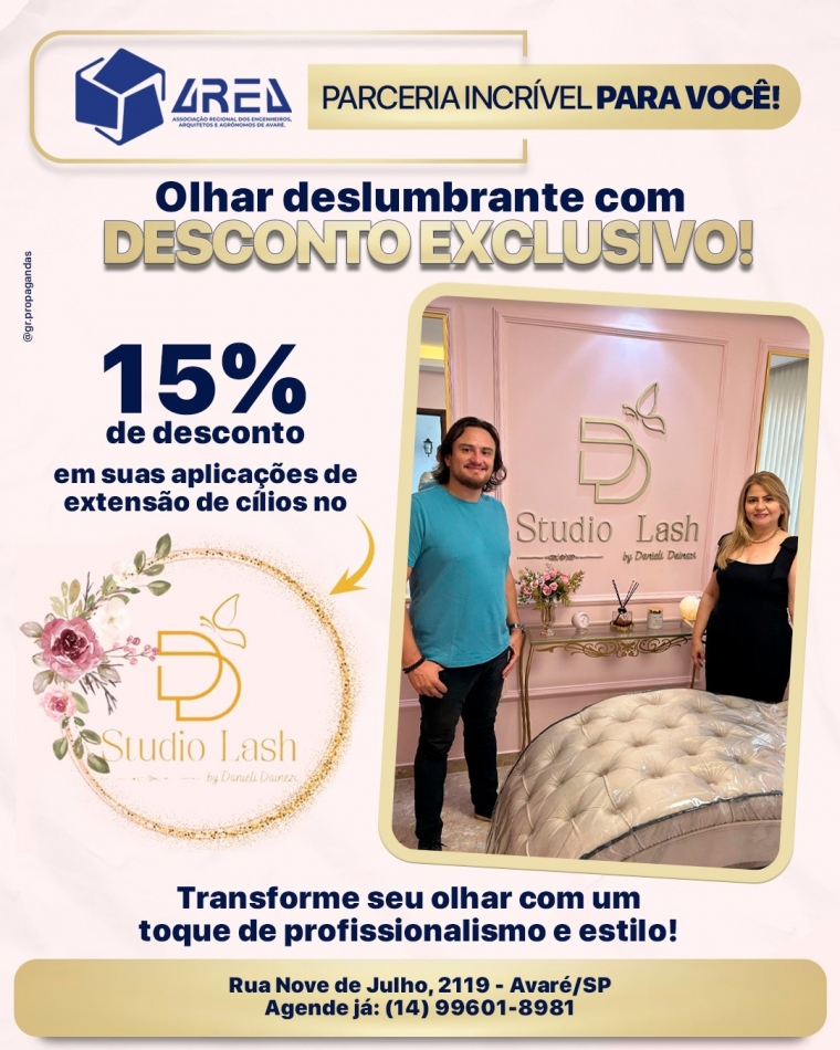 Olhar deslubrante, Studio Lash