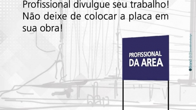 Profissional divulgue seu trabalho