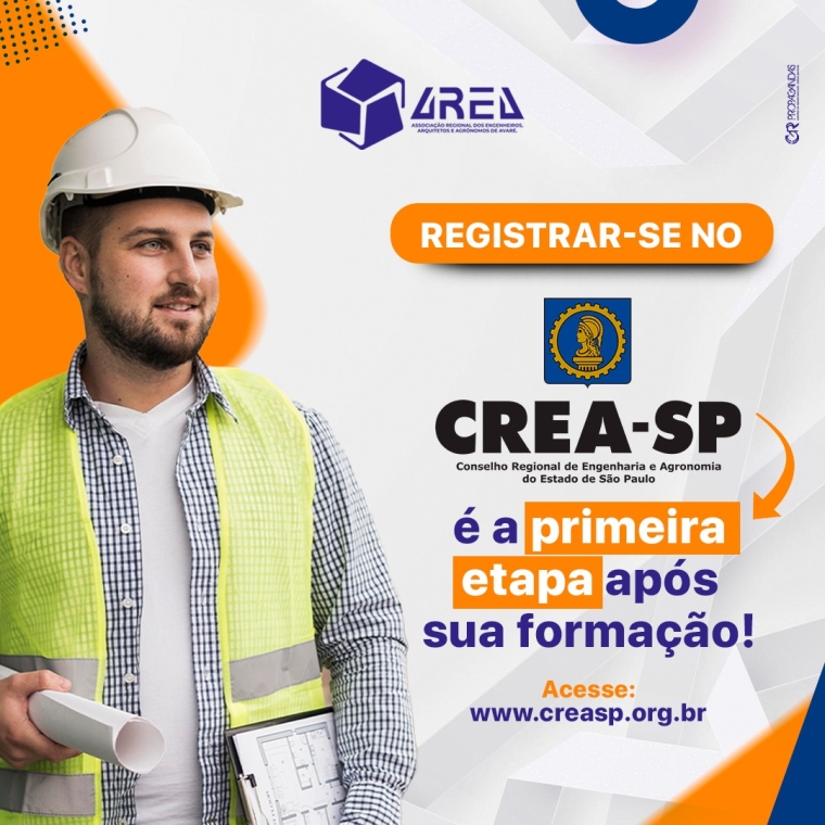 Registre-se no CREA-SP