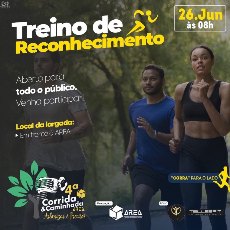 Treino de reconhecimento - Corrida e Caminha 2022