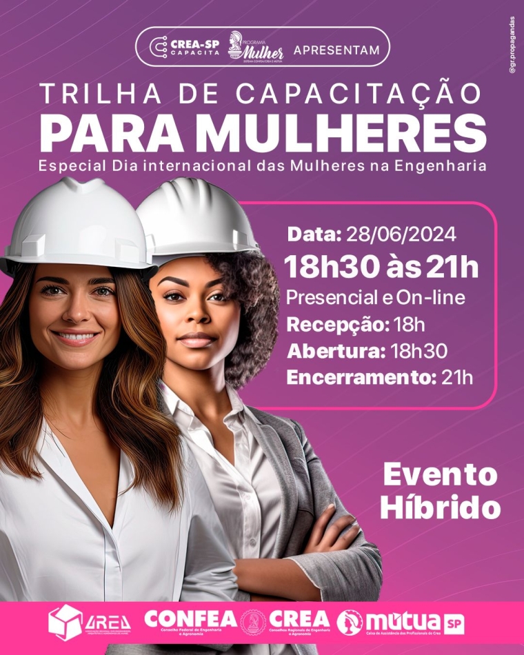 Trilha de capacitação para mulheres