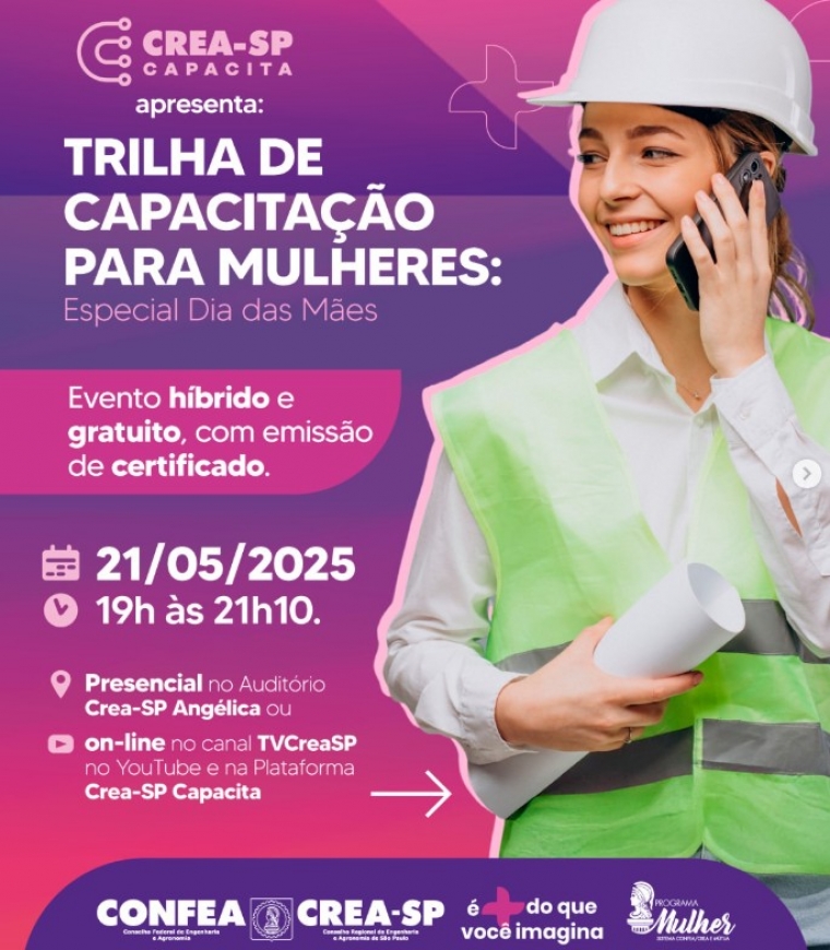 Trilha de capacitação para mulheres