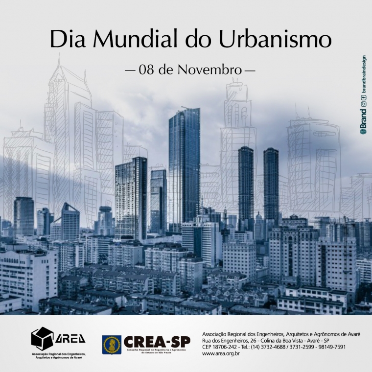 Dia Mundial do Urbanismo - 8 de Novembro