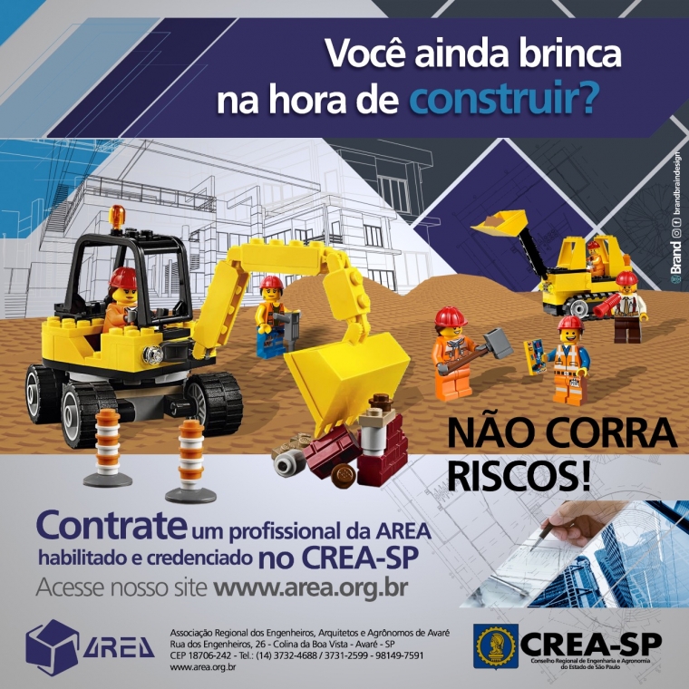 Você ainda brinca na hora de construir!