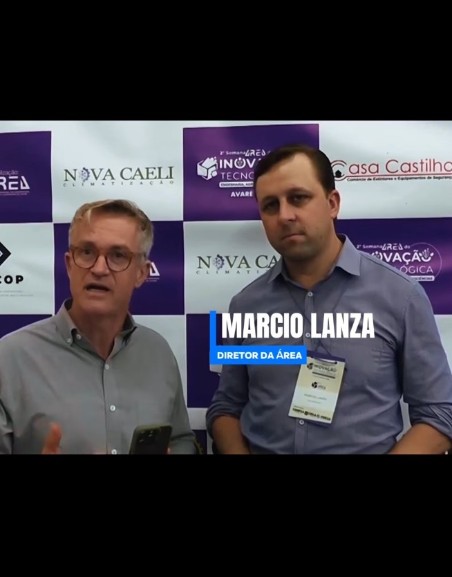 Márcio Lanza, diretor da AREA Avaré e coordenador dos cursos de Agronomia na EduVale!