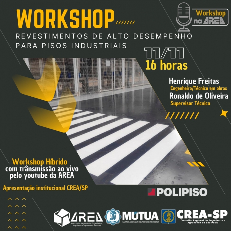 Workshop - Revestimentos de alto desempenho para pisos industriais