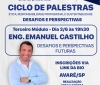 Desafios e Perspectivas Futuras, com o Eng. Emanuel Castilho