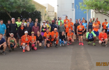 Treino de reconhecimento do percurso - Corrida e Caminha 2022