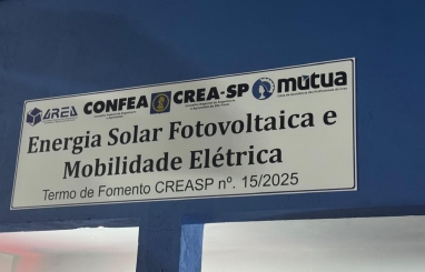 AREA inaugura Projeto de Energia Solar com Ponto de Carregamento com Visita Técnica guiada