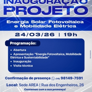 Inauguração projeto
