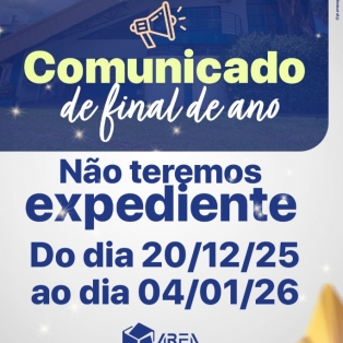  recesso de 20/12/2025 a 04/01/2026