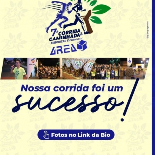 Nossa corrida foi um sucesso