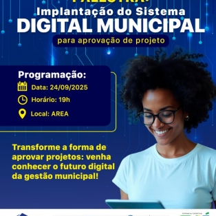 Implatação de sistema Digital Municipal