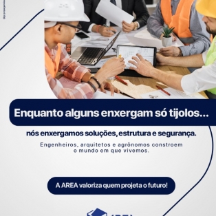 Enquanto alguns enxergam só tijolos